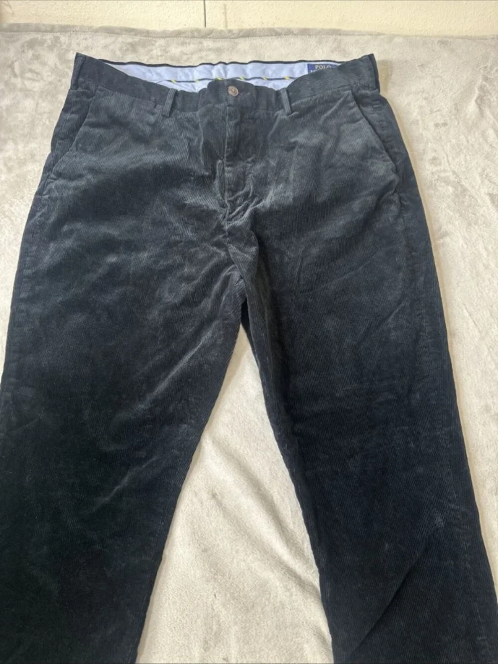 Polo Ralph Lauren stretch corduroy pants men’s 40x34 black straight leg